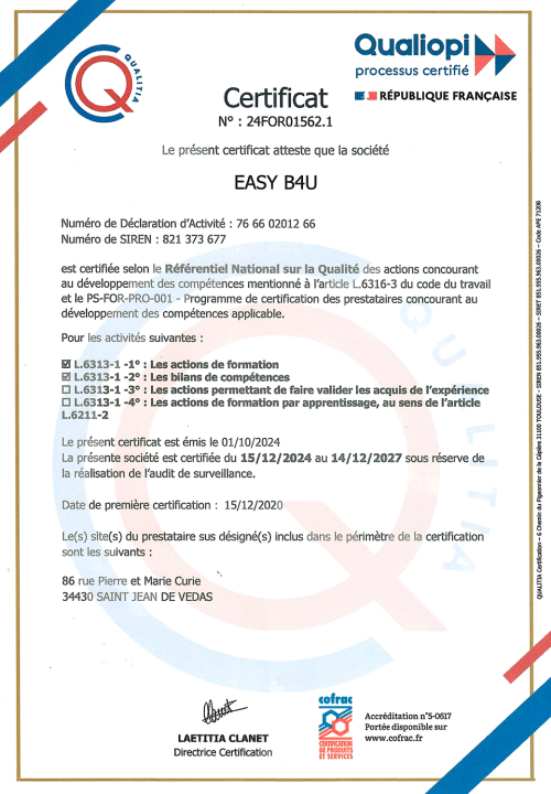 certificat qualiopi 2024 2027