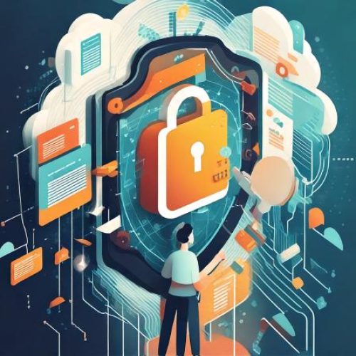 je voudrais un visuel engageant à agir pour protéger ses données